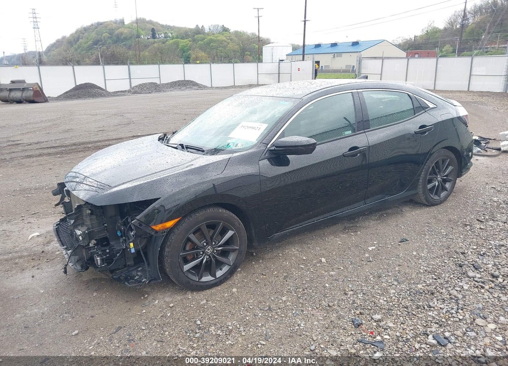 2020 HONDA CIVIC EX VIN: SHHFK7H62LU402922