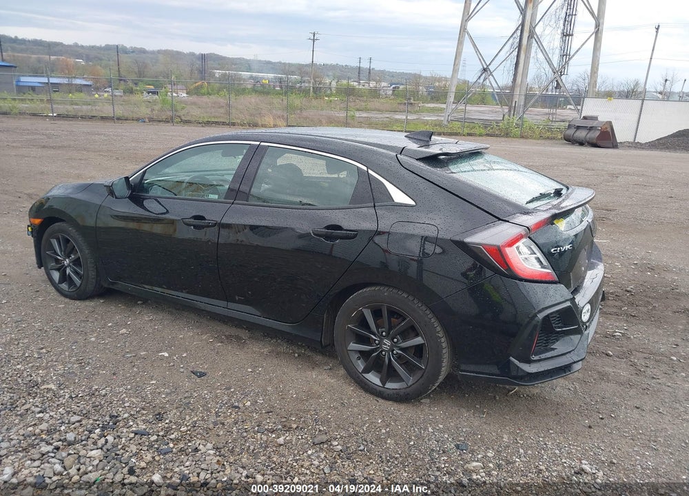 2020 HONDA CIVIC EX VIN: SHHFK7H62LU402922