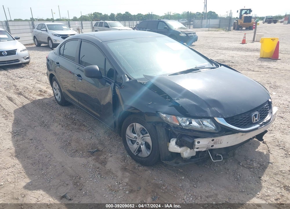 2015 HONDA CIVIC LX VIN: 19XFB2F52FE118070
