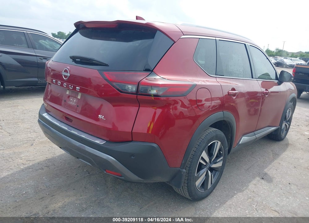 2023 NISSAN ROGUE SL FWD VIN: 5N1BT3CA1PC833705