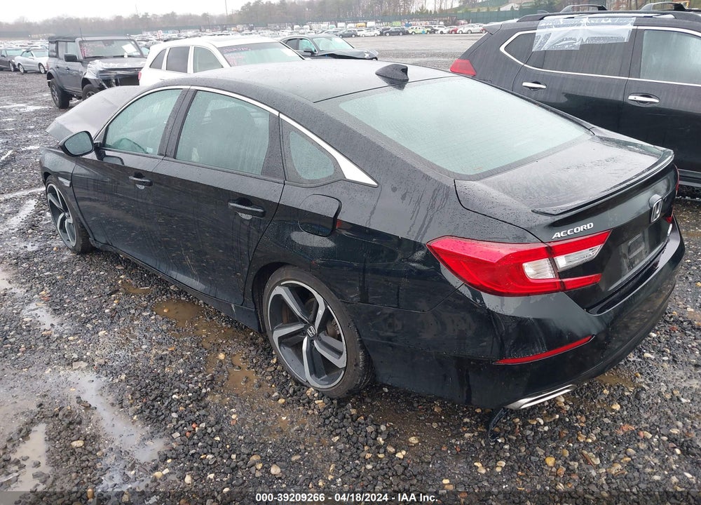 2022 HONDA ACCORD VIN: 1HGCV1F36NA113900