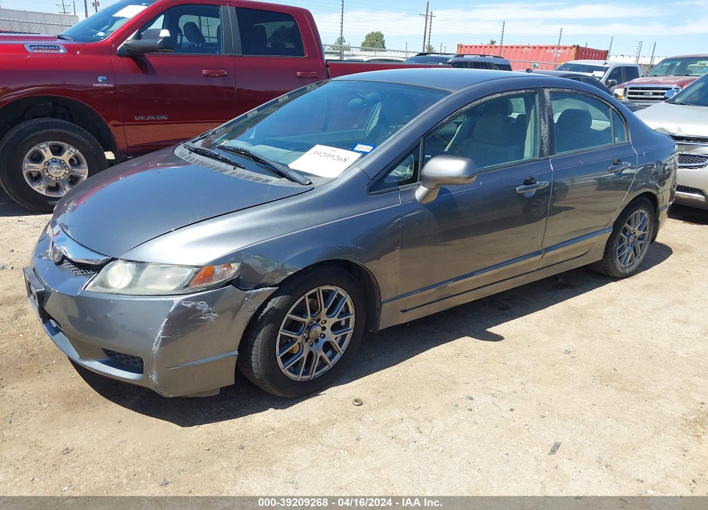 2011 HONDA CIVIC LX VIN: 2HGFA1F59BH303777