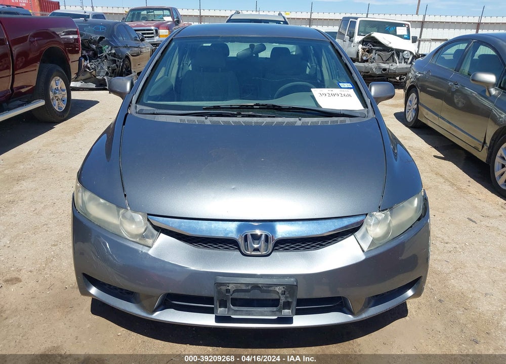 2011 HONDA CIVIC LX VIN: 2HGFA1F59BH303777