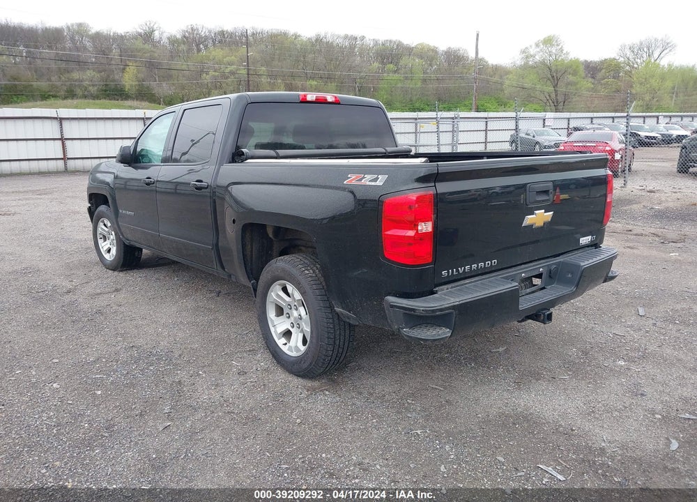 2017 CHEVROLET SILVERADO 1500 2LT VIN: 3GCUKREC9HG292158