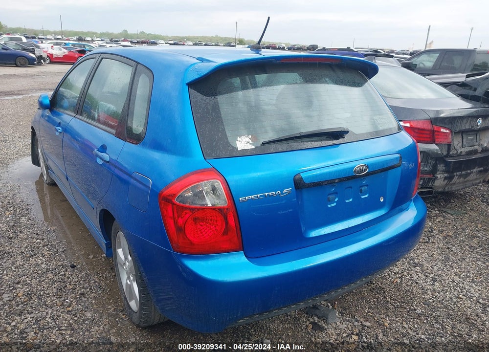 2008 KIA SPECTRA5 SX VIN: KNAFE161585021438