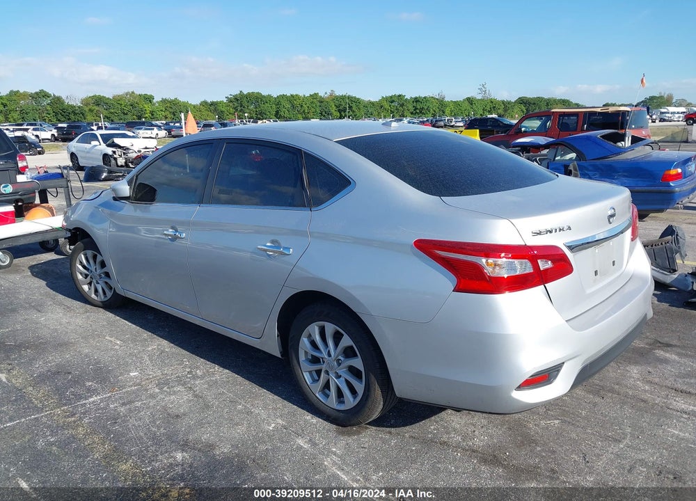2018 NISSAN SENTRA SV VIN: 3N1AB7AP9JL605788