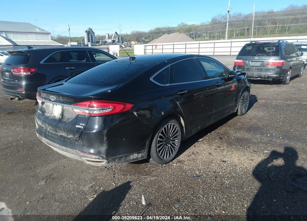 2017 FORD FUSION SE VIN: 3FA6P0T90HR335499