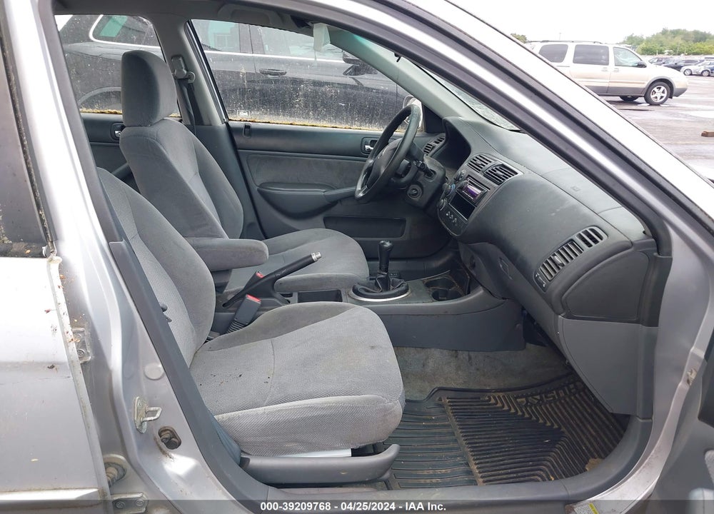 2002 HONDA CIVIC EX VIN: 1HGES25862L031881