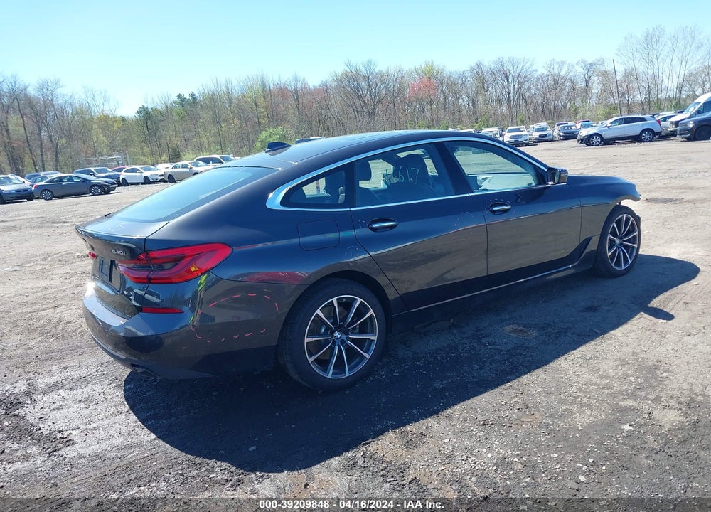 2018 BMW 640I GRAN TURISMO XDRIVE VIN: WBAJV6C58JBC99632