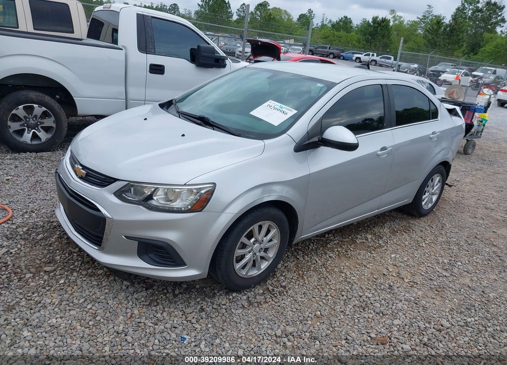 2017 CHEVROLET SONIC LT AUTO VIN: 1G1JD5SH6H4114896