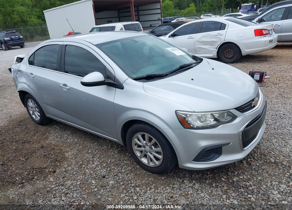 2017 CHEVROLET SONIC LT AUTO VIN: 1G1JD5SH6H4114896