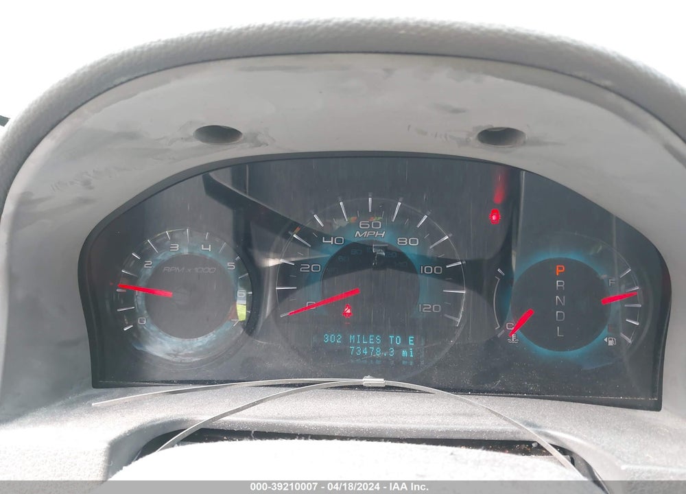 2010 FORD FUSION S VIN: 3FAHP0GA6AR267731