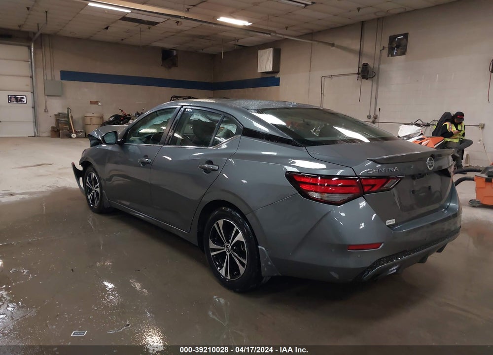 2022 NISSAN SENTRA SV XTRONIC CVT VIN: 3N1AB8CVXNY267960