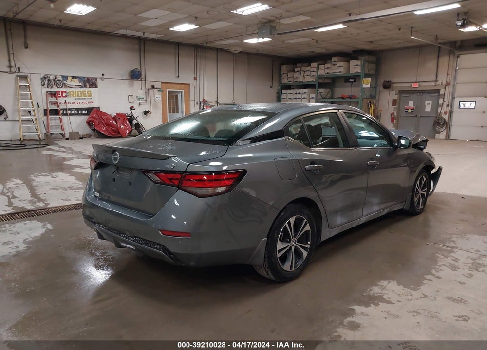 2022 NISSAN SENTRA SV XTRONIC CVT VIN: 3N1AB8CVXNY267960
