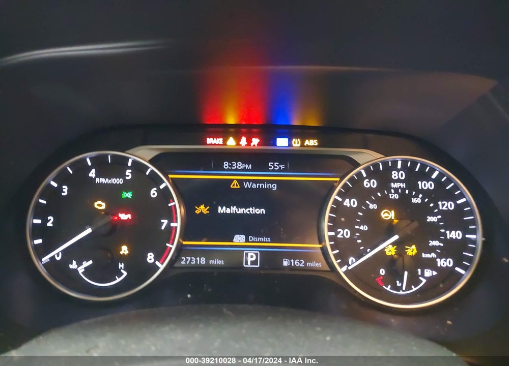 2022 NISSAN SENTRA SV XTRONIC CVT VIN: 3N1AB8CVXNY267960