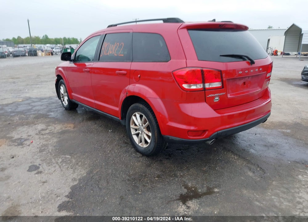 2015 DODGE JOURNEY SXT VIN: 3C4PDCBGXFT546721
