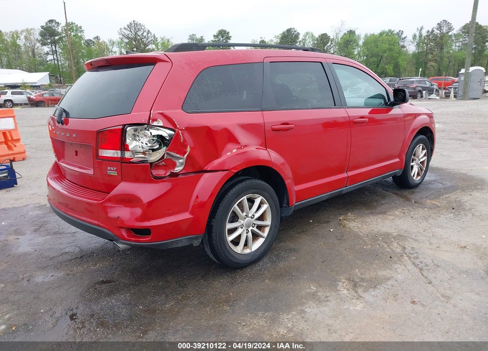 2015 DODGE JOURNEY SXT VIN: 3C4PDCBGXFT546721