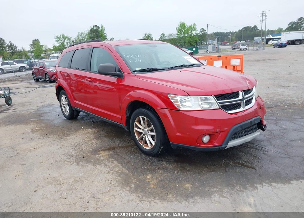 2015 DODGE JOURNEY SXT VIN: 3C4PDCBGXFT546721