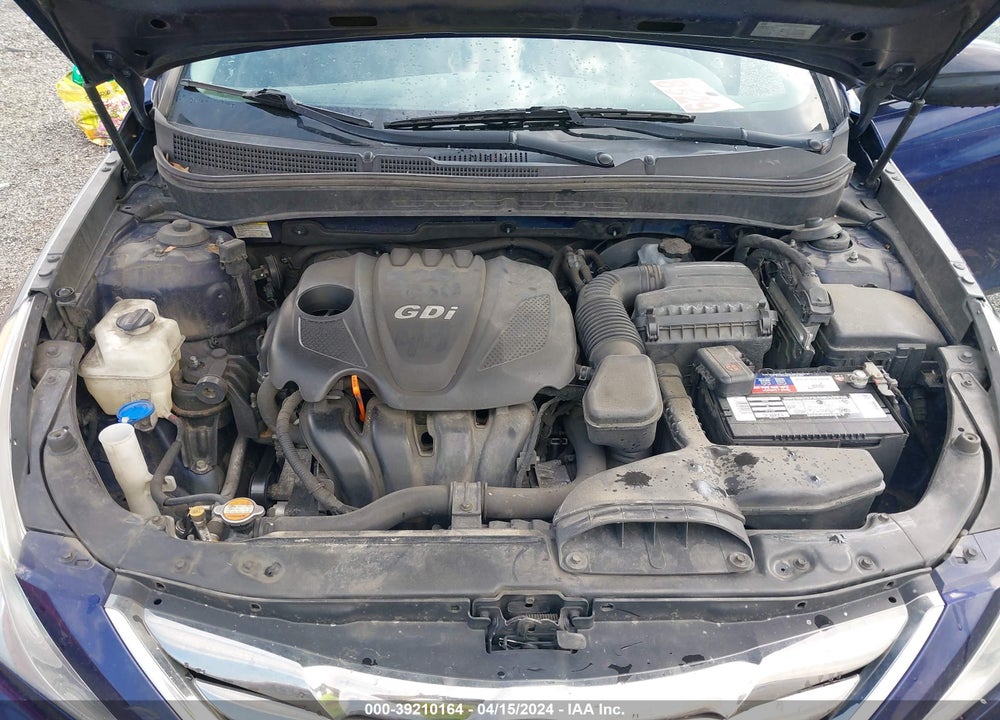 2011 HYUNDAI SONATA SE VIN: 5NPEC4AC3BH254126