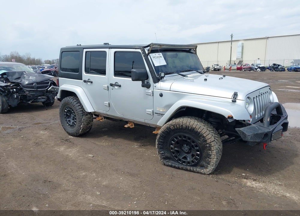2008 JEEP WRANGLER UNLIMITED SAHARA VIN: 1J4GA59168L637029