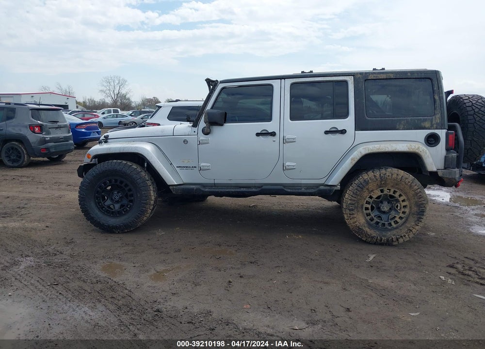 2008 JEEP WRANGLER UNLIMITED SAHARA VIN: 1J4GA59168L637029