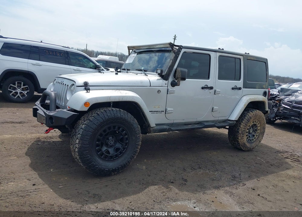 2008 JEEP WRANGLER UNLIMITED SAHARA VIN: 1J4GA59168L637029
