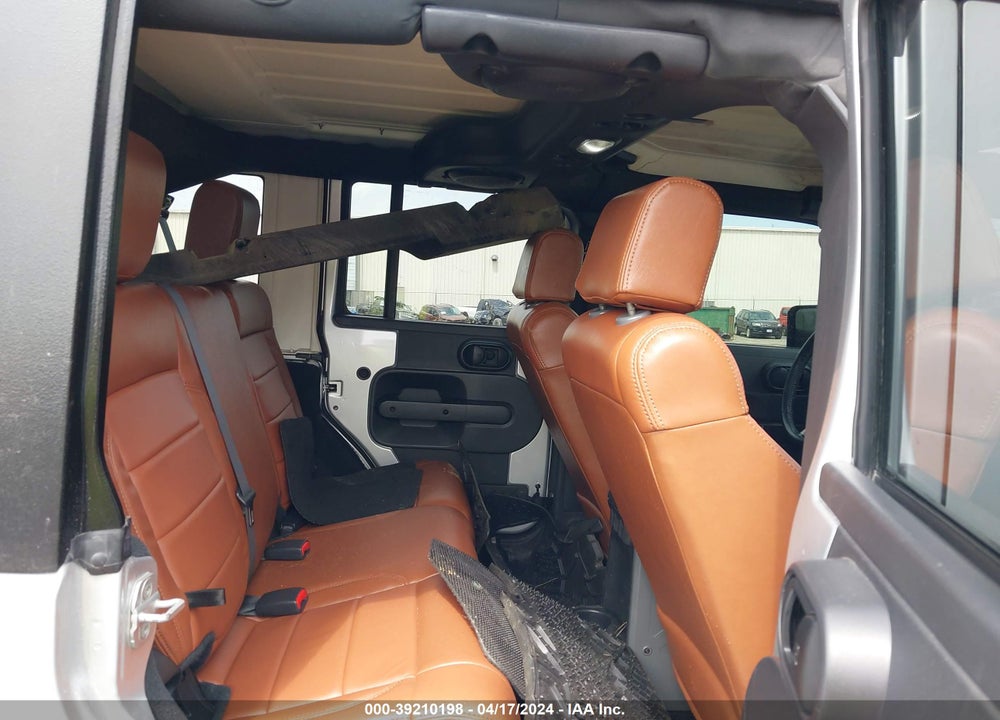 2008 JEEP WRANGLER UNLIMITED SAHARA VIN: 1J4GA59168L637029