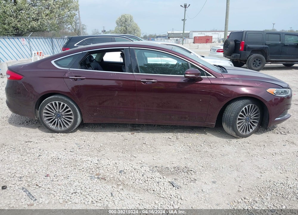 2018 FORD FUSION SE VIN: 3FA6P0HD9JR160351