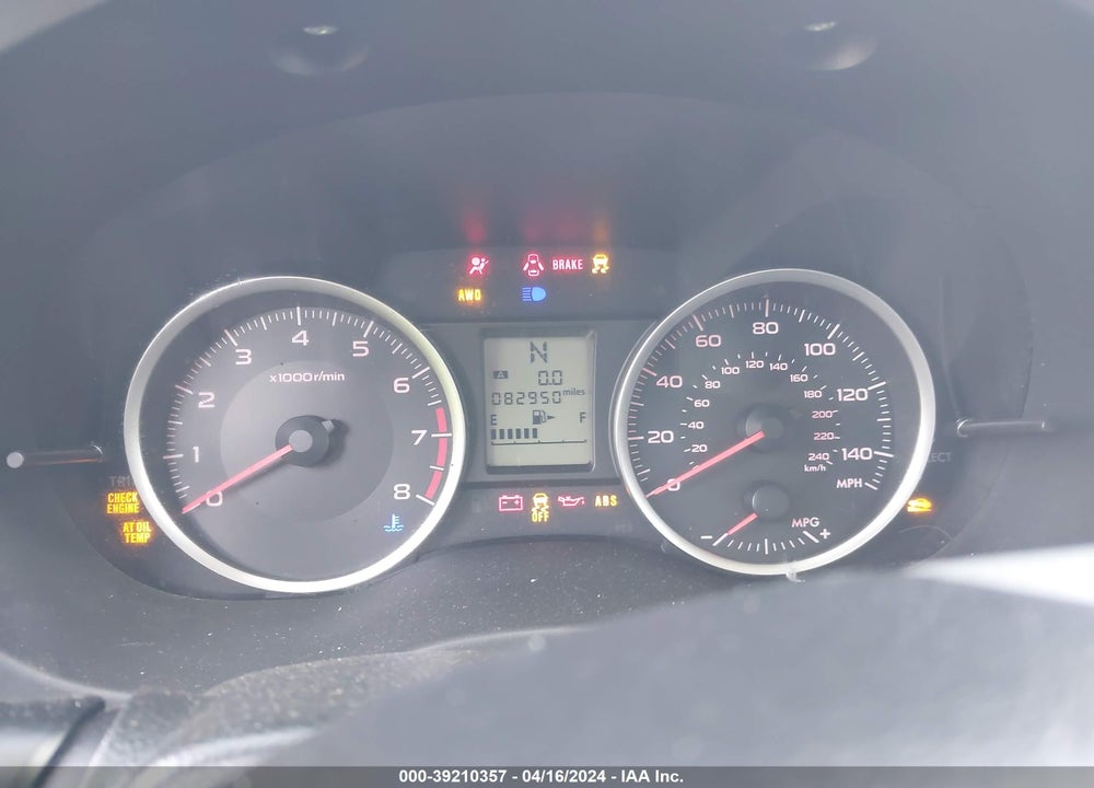 2014 SUBARU XV CROSSTREK 2.0I PREMIUM VIN: JF2GPACC6E8294276