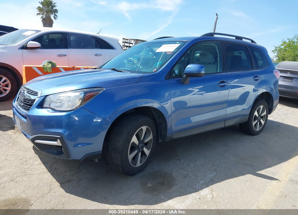 2018 SUBARU FORESTER 2.5I PREMIUM VIN: JF2SJAGC2JH435697