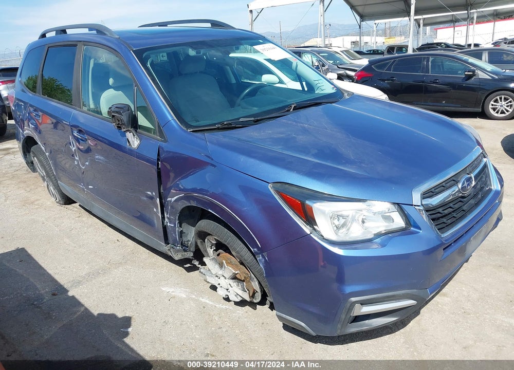 2018 SUBARU FORESTER 2.5I PREMIUM VIN: JF2SJAGC2JH435697