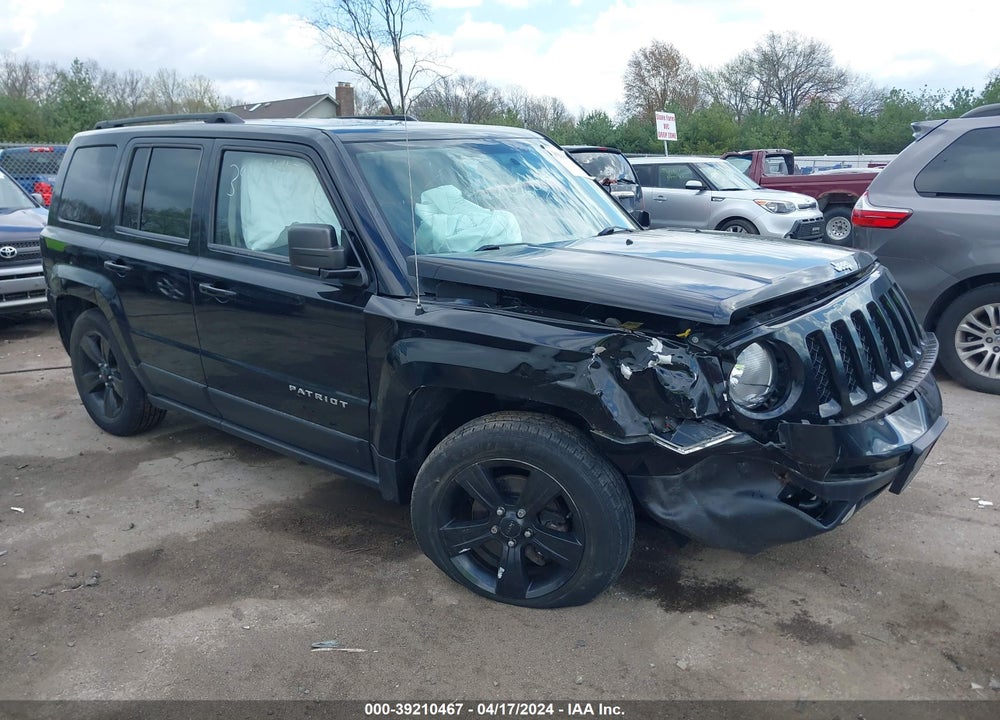2014 JEEP PATRIOT LATITUDE VIN: 1C4NJRFB9ED845655