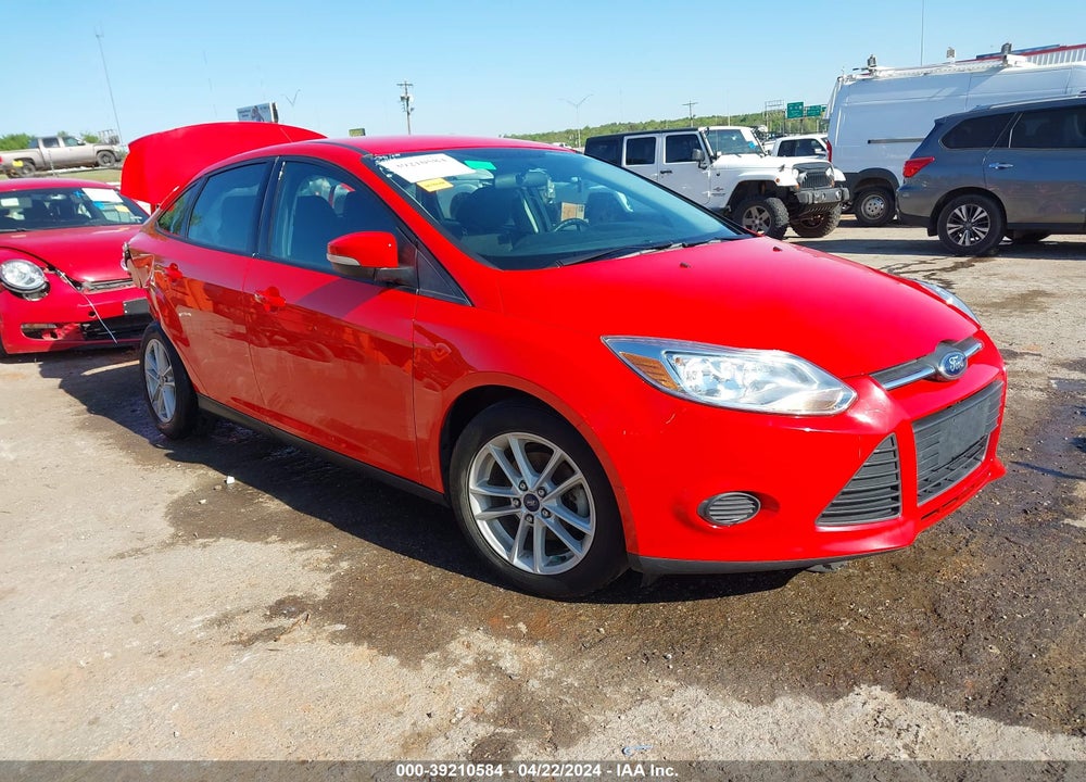 2014 FORD FOCUS SE VIN: 1FADP3F28EL195610