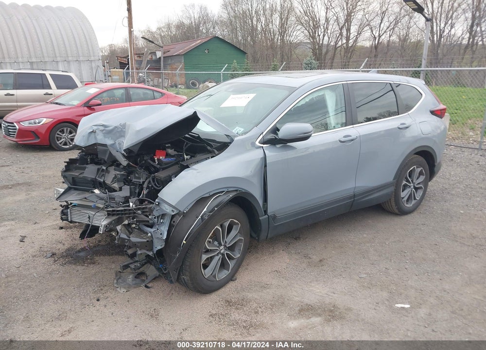 2022 HONDA CR-V AWD EX-L VIN: 5J6RW2H86NA006814