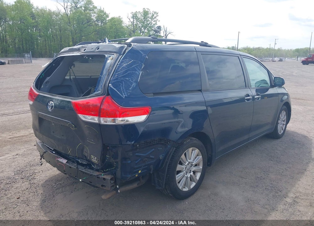 2011 TOYOTA SIENNA XLE VIN: 5TDDK3DC3BS009213