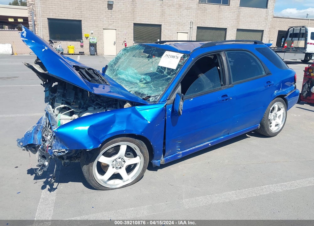 2005 SUBARU IMPREZA WRX VIN: JF1GG29625G805757
