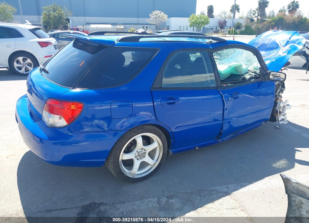 2005 SUBARU IMPREZA WRX VIN: JF1GG29625G805757