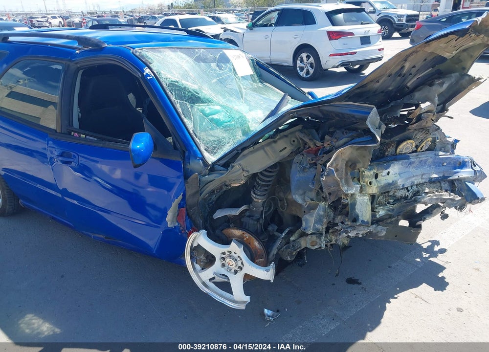2005 SUBARU IMPREZA WRX VIN: JF1GG29625G805757