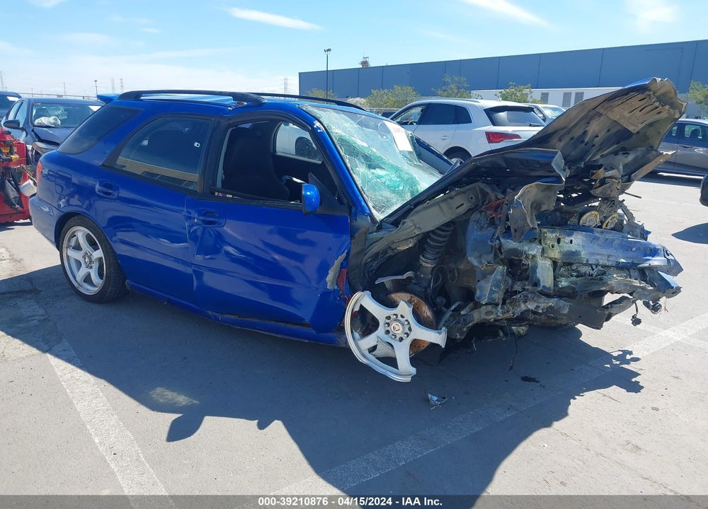 2005 SUBARU IMPREZA WRX VIN: JF1GG29625G805757