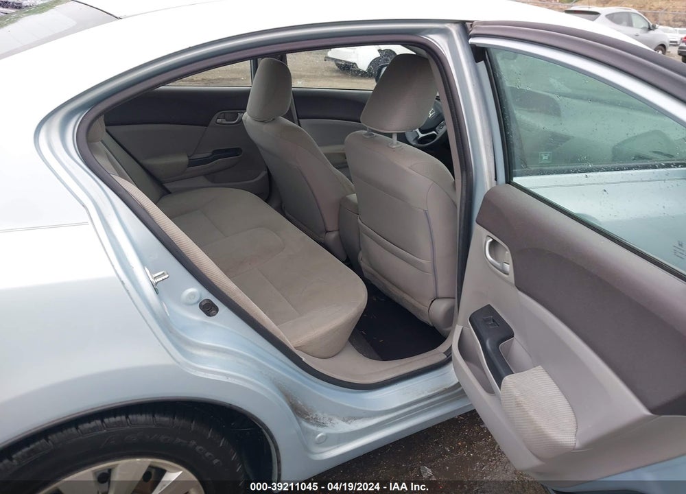 2012 HONDA CIVIC LX VIN: 2HGFB2F58CH574110
