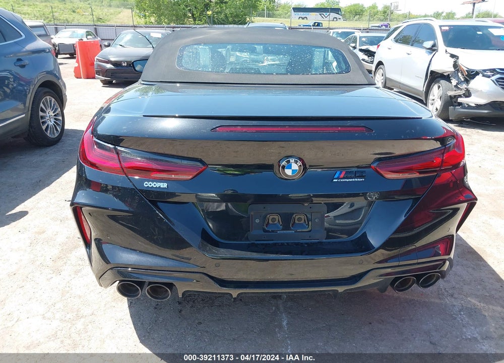 2020 BMW M8 COMPETITION VIN: WBSDZ0C07LCD92797