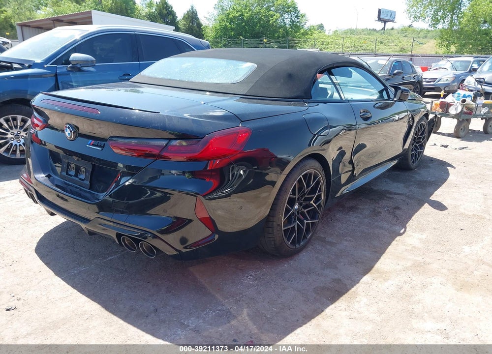 2020 BMW M8 COMPETITION VIN: WBSDZ0C07LCD92797