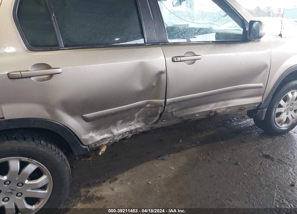 2006 HONDA CR-V SE VIN: SHSRD78996U442477