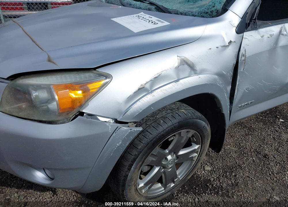 2008 TOYOTA RAV4 SPORT V6 VIN: JTMBK32V285050166