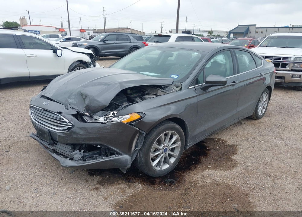 2017 FORD FUSION S VIN: 3FA6P0G71HR179014