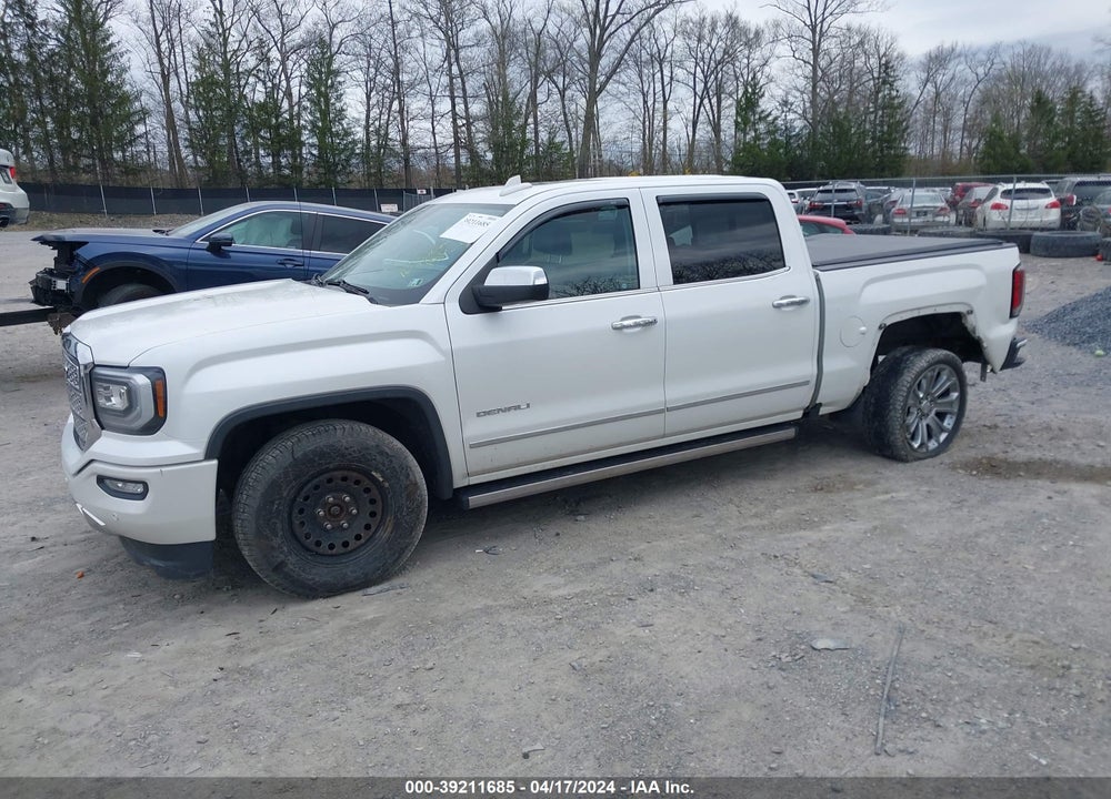 2018 GMC SIERRA 1500 DENALI VIN: 3GTU2PEJ7JG322704