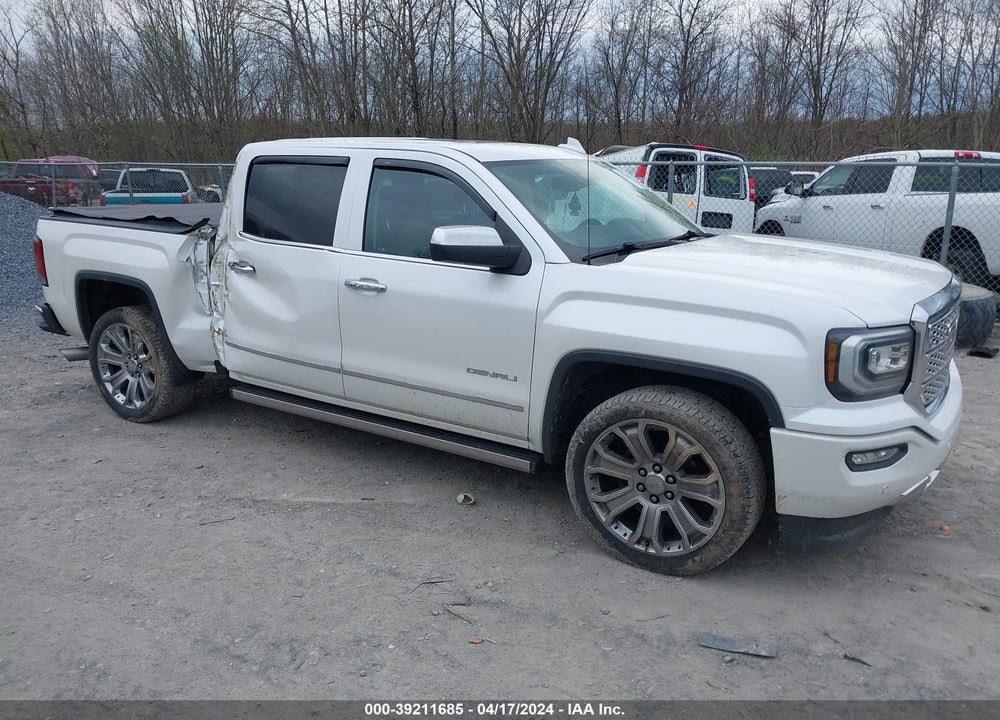 2018 GMC SIERRA 1500 DENALI VIN: 3GTU2PEJ7JG322704