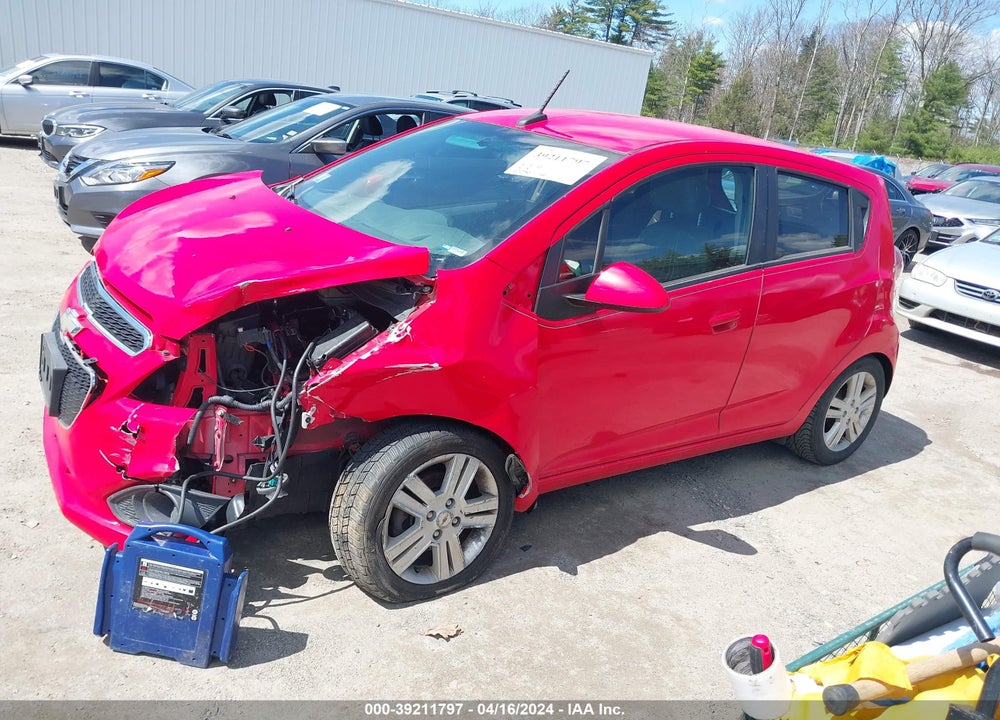 2013 CHEVROLET SPARK LS MANUAL VIN: KL8CA6S91DC549082