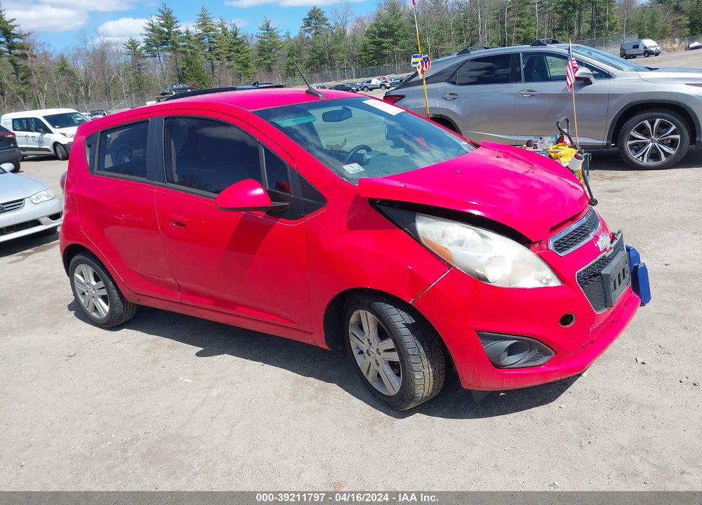 2013 CHEVROLET SPARK LS MANUAL VIN: KL8CA6S91DC549082