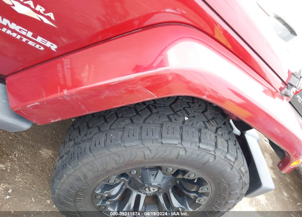 2013 JEEP WRANGLER UNLIMITED SAHARA VIN: 1C4BJWEG2DL536807